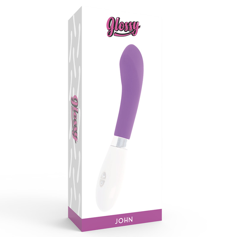 Vibraattori - Glossy John - Purple