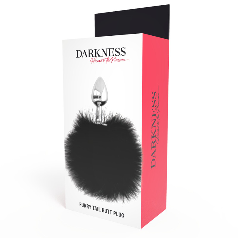 Darkness Extra Feel Bunny Tail Buttplug 7cm