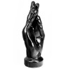 Hung System Anal Plug Hello Black Color 23.7cm