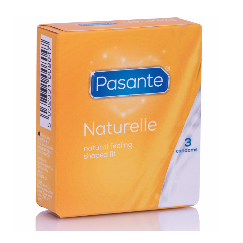 Naturelle Kondomit - Pasante - 3 kpl
