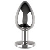 Coquette metallist anaaltapp S (2.8x7cm), valge