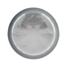 Coquette metallist anaaltapp S (2.8x7cm), valge