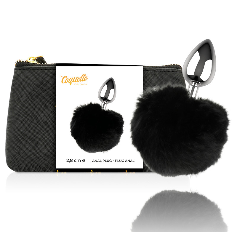 Coquette Anal Plug Metal Size L 2.8 X 4.1 cm
