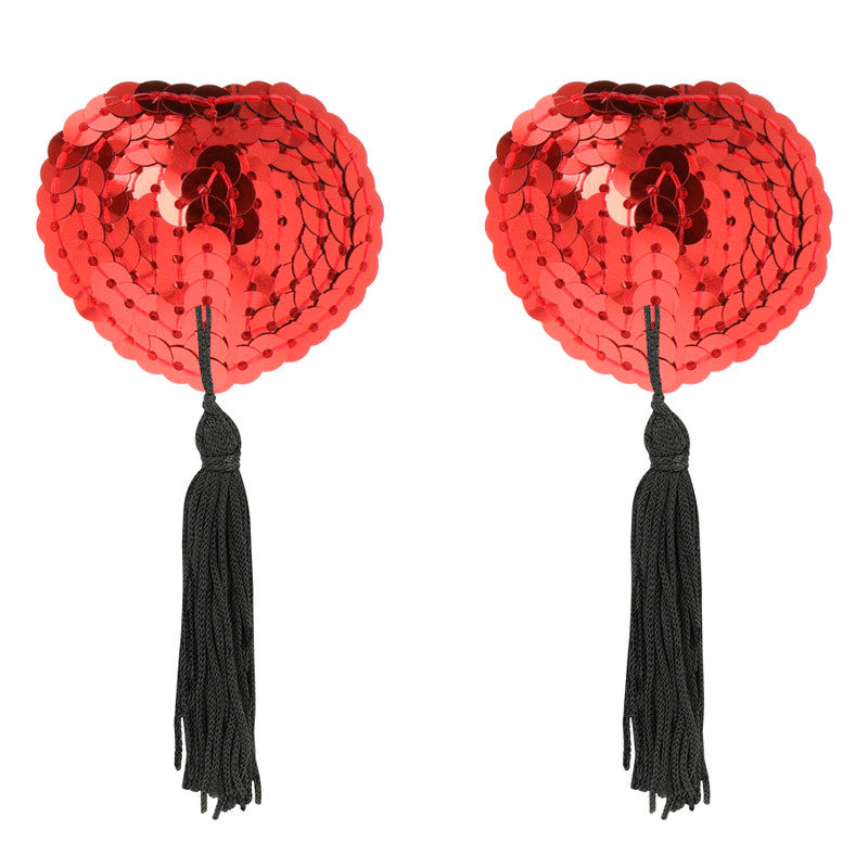 Coquette Chic Desire Nipple Covers Red