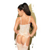 Eye of the Storm Bodystocking White S-L