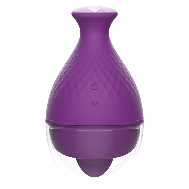 Стимулятор для клитора с языком - Purple