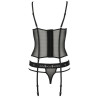 Passion Kyouka Corset - Black S/M