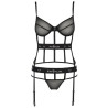 Passion Kyouka Corset - Black S/M