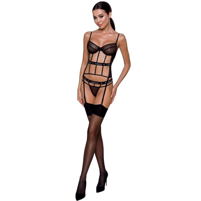 Passion Kyouka Corset - Black S/M