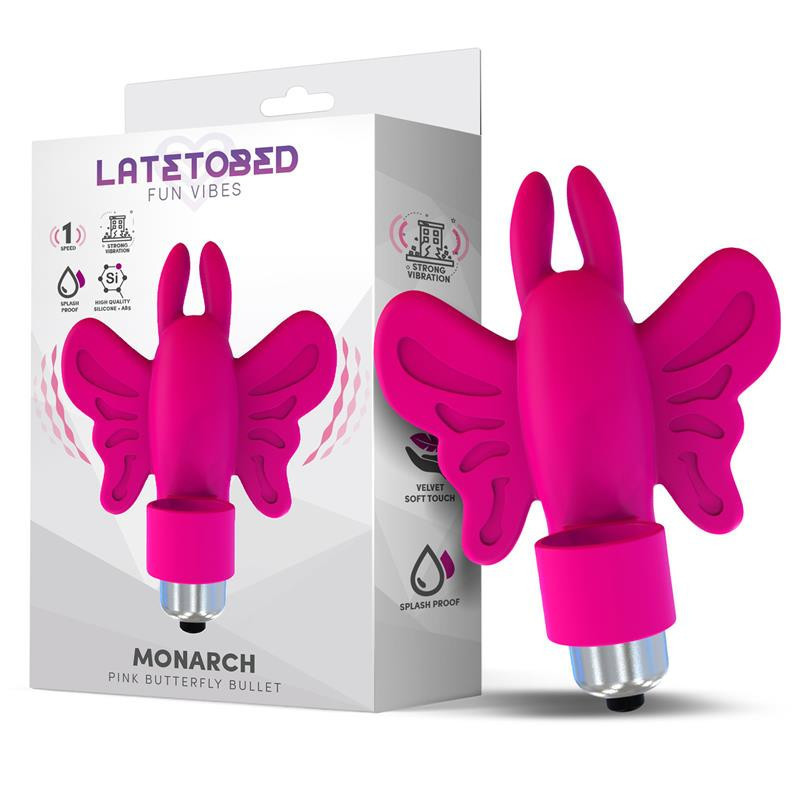 Bullet Vibraattori - Butterfly - Pink