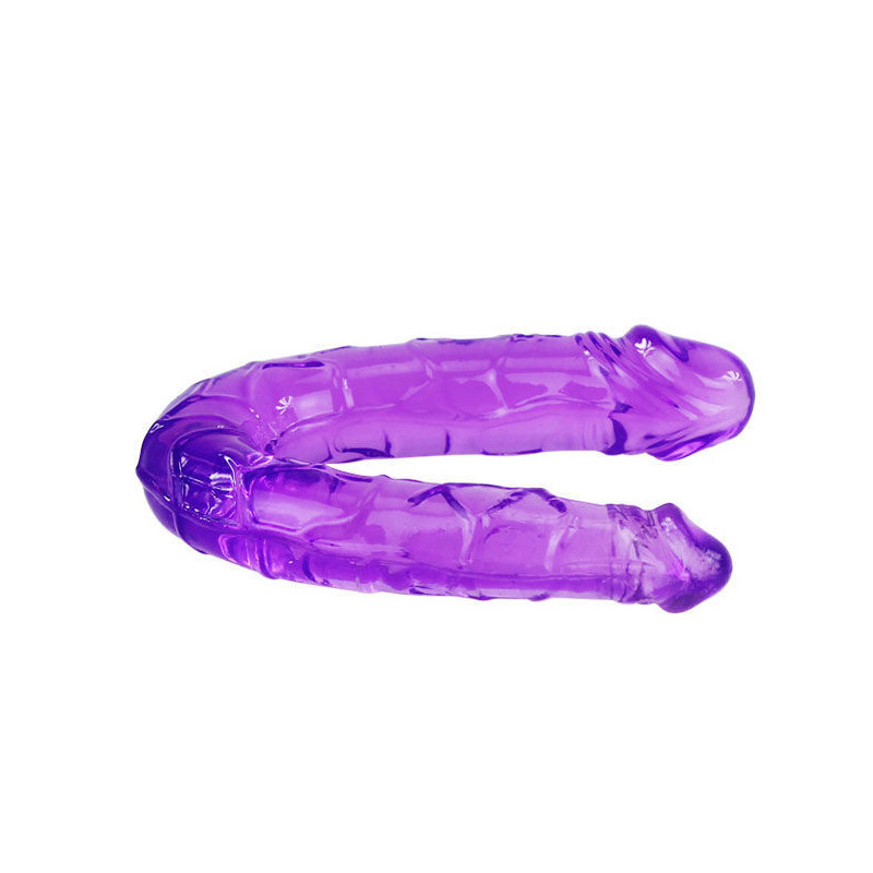 Kahekordne painduv dildo lilla