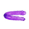 Kahekordne painduv dildo lilla