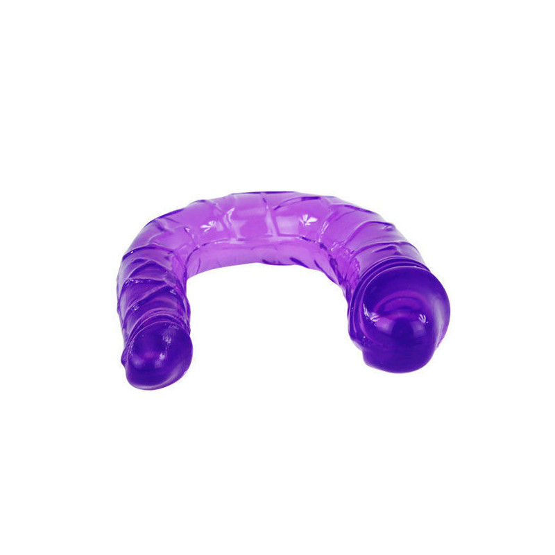 Kahekordne painduv dildo lilla