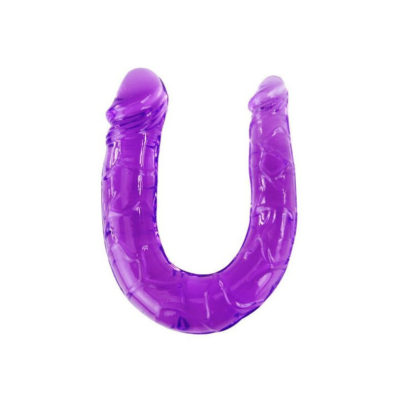 Kahekordne painduv dildo lilla