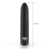 Вибратор LateToBed - Пуля - Shoty - Black
