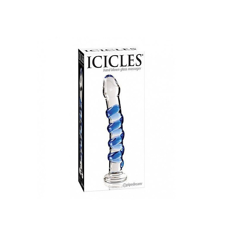 Массажер из выдувного стекла Icicles Number 05