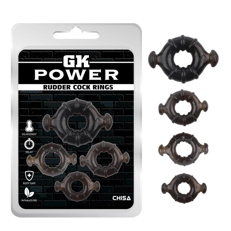 Cock Rings Set-Black