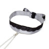 Fifty Shades Of Grey Satin And Lace Collar With Nipple Clamps