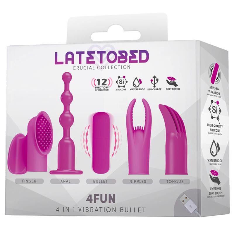 Vibrating Bullet Set - 4 in 1