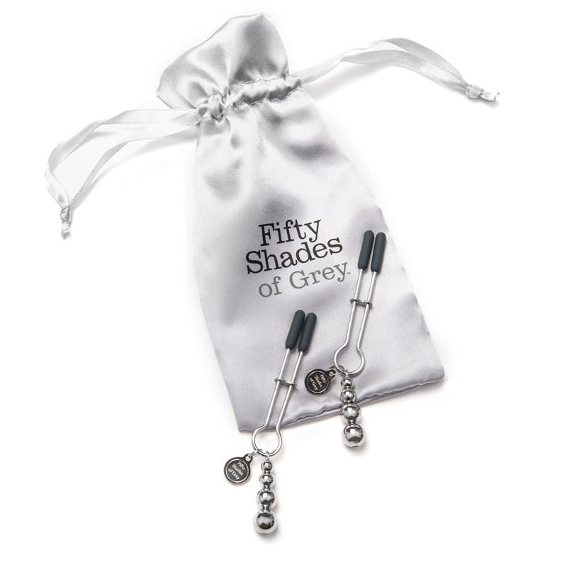 Регулируемые зажимы для сосков Fifty Shades of Grey