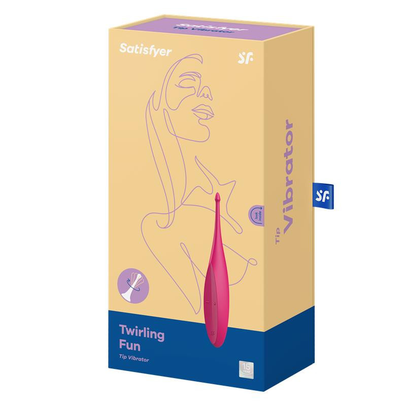 Kumer Kliitorivibraator Satisfyer - Twirling Fun - Roosa