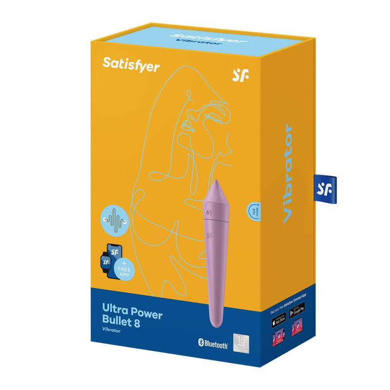 Bullet Vibraattori Satisfyer - App Connect - Lillac