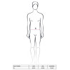 Thong Black Line By Passion Men Lingerie Komplet L/XL