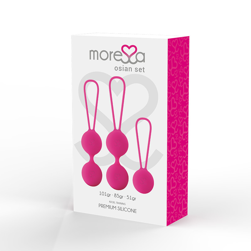 Moressa Osian Set Premium Silicone Pink