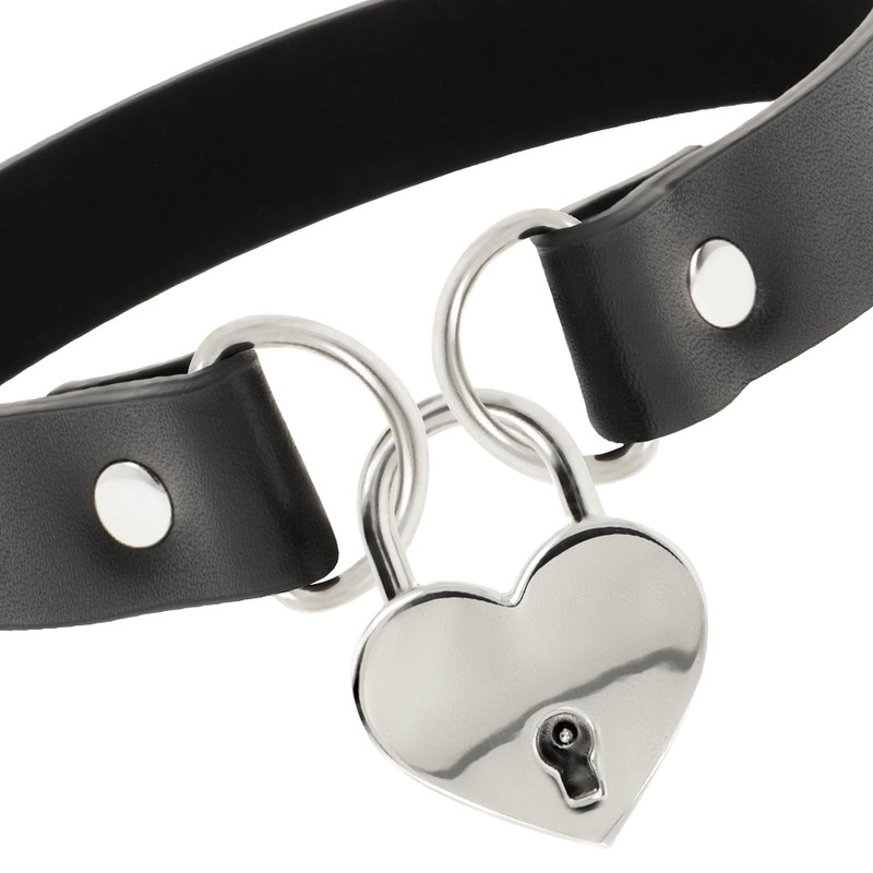 Coquette Chic Desire Hand Crafted Choker Keys Heart
