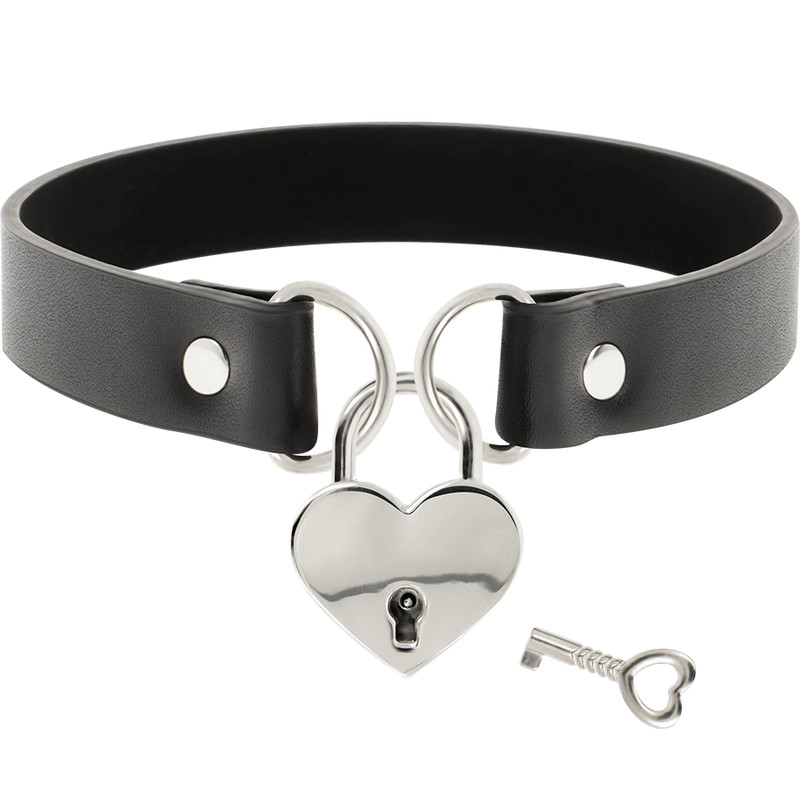 Coquette Chic Desire Hand Crafted Choker Keys Heart