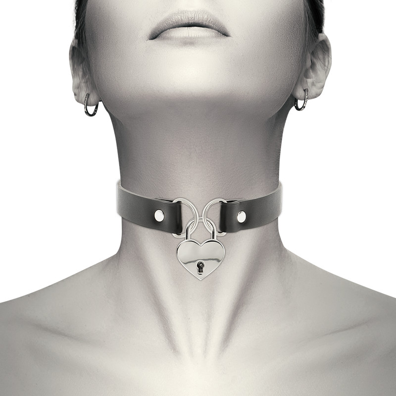 Coquette Chic Desire Hand Crafted Choker Keys Heart