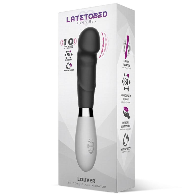 Vibraator Latetobed - Louver - Black