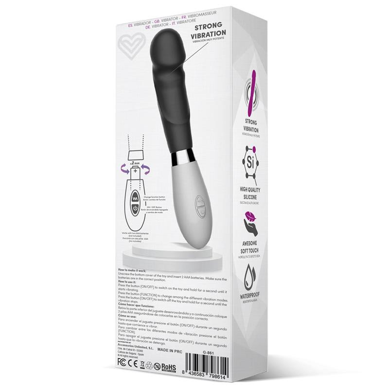 Vibraator Latetobed - Louver - Black