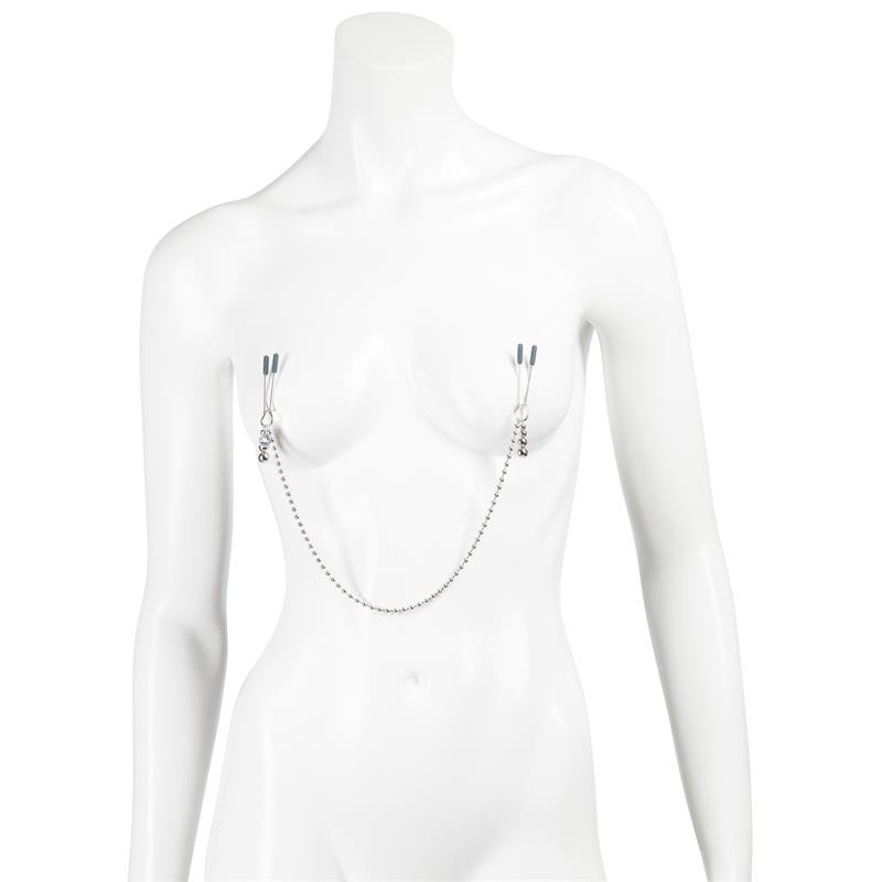 Fifty Shades Darker At My Mercy Beaded Chain Nipple Clamps