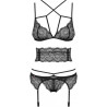 4 -osaline pesukomplekt - Obsessive Frivolla