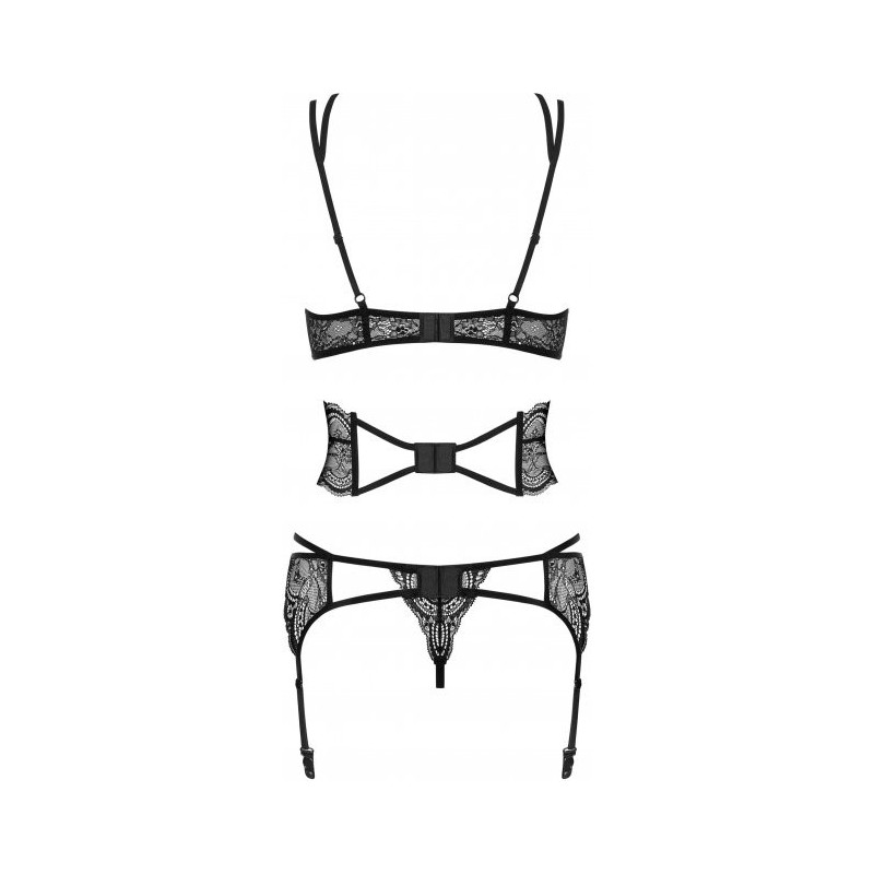 4 -osaline pesukomplekt - Obsessive Frivolla