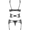 4 -osaline pesukomplekt - Obsessive Frivolla