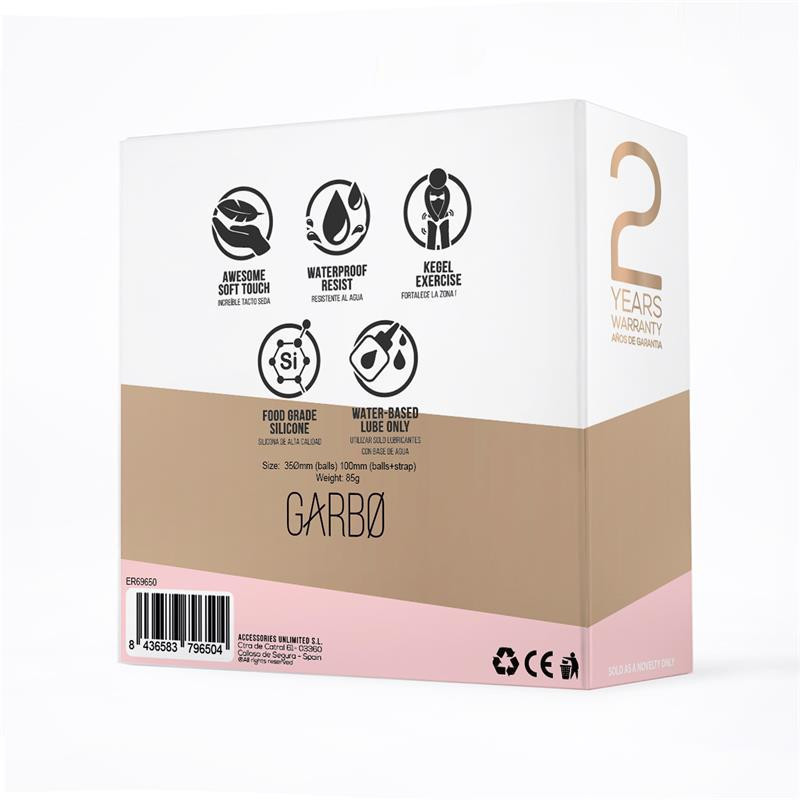 Garbo Double Kegel Ball Silicone Purple