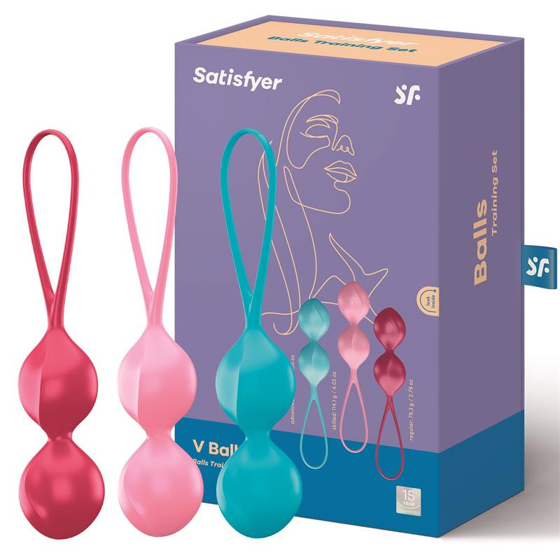 Tupekuulide komplekt Satisfyer Training Set 2
