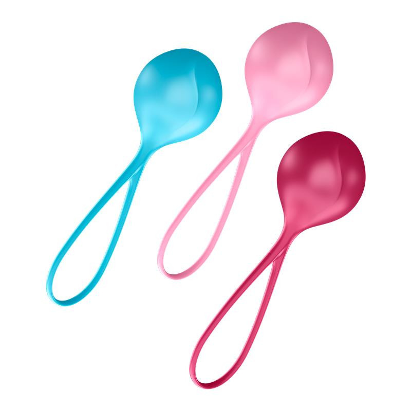 Satisfyer vaginaalkuulid Strengthening Balls Training Set 3tk
