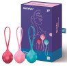 Satisfyer vaginaalkuulid Strengthening Balls Training Set 3tk