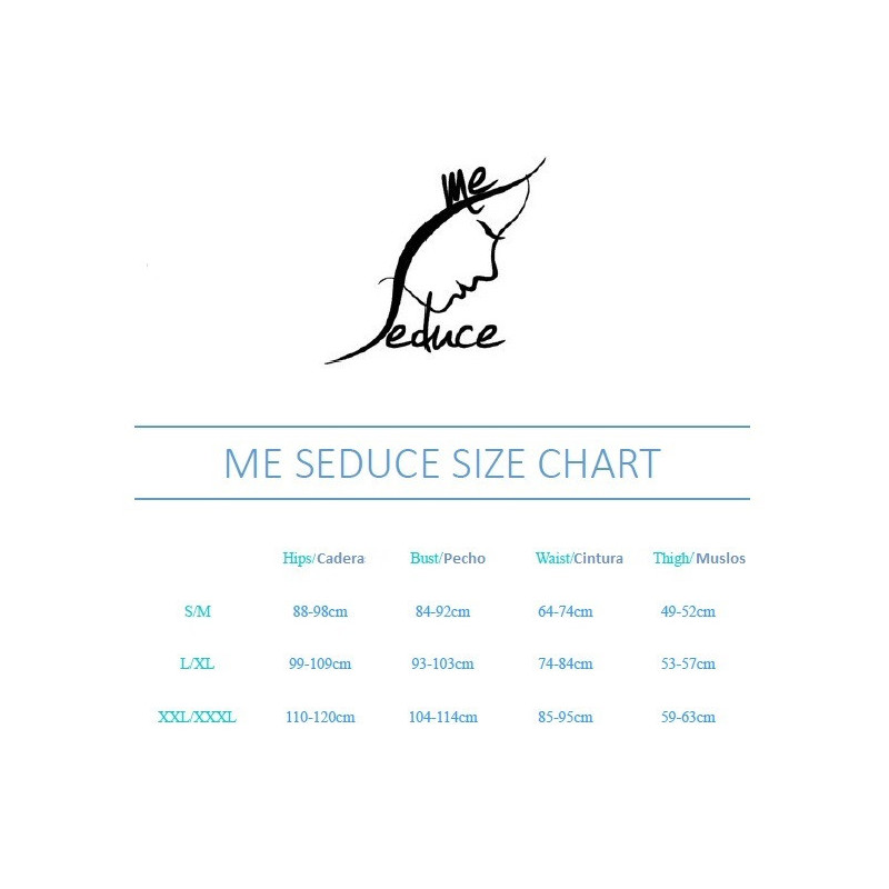 Me-Seduce Anita must rihmaga kleit