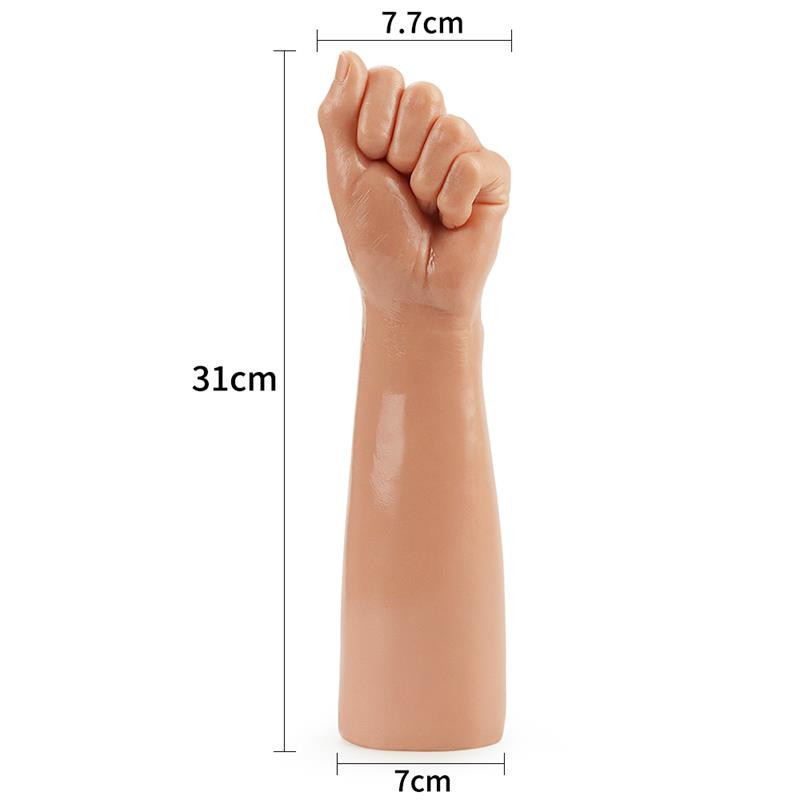 Dildo Bitch Fist 12" Flesh