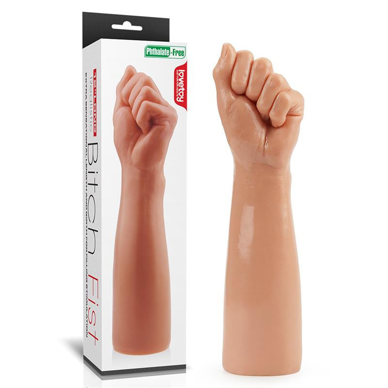 Dildo Bitch Fist 12" Flesh
