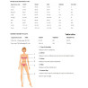 Body ja seelik Leg Avenue One Size