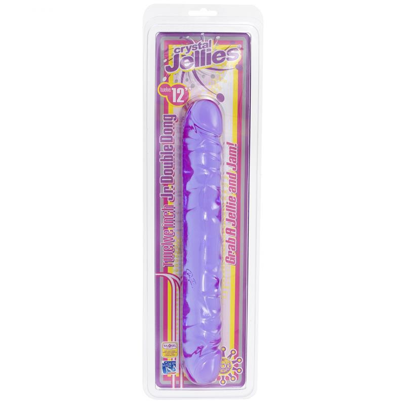 Double Dildo Jr. 30.2 cm Purple