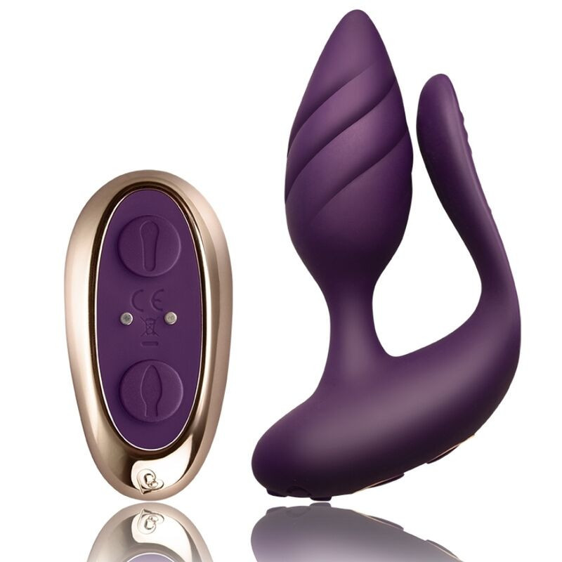 Vibraattori Stimulaattori - Remote Control - Purple