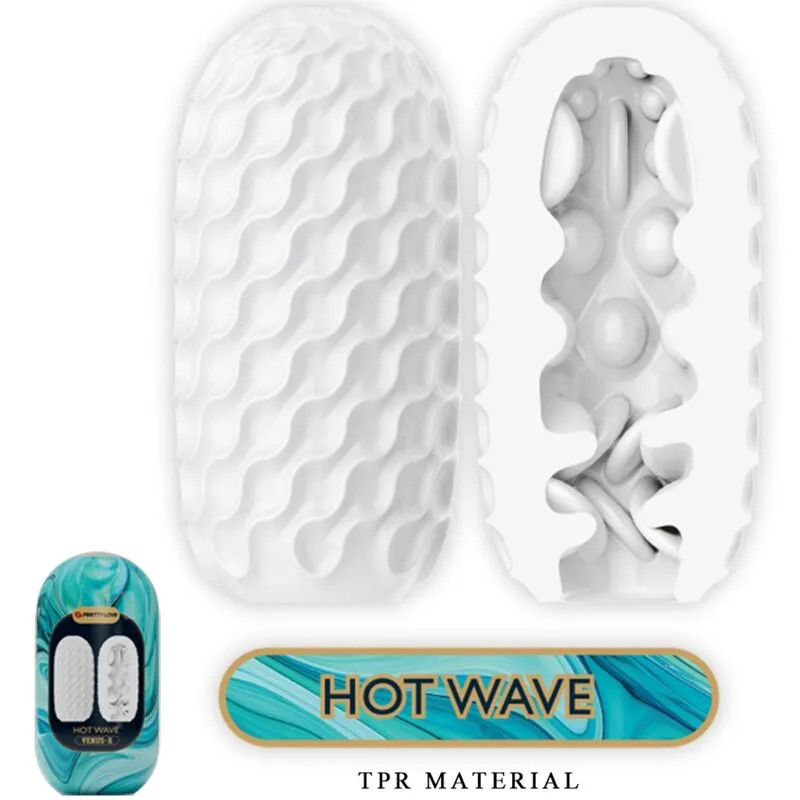 Male Masturbator Egg Pretty Love - Hot wave