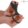 Silicone Penis Ring Intense - Theo Double - Black