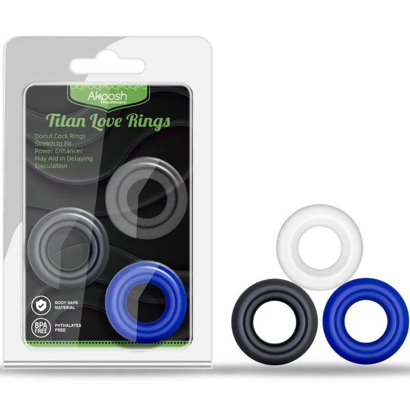 Titan Love - Penis Ring - Multiple Colors